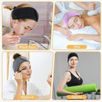 SINLAND Headband for Women Ultra Soft Adjustable Makeup Hair Band - Image 4