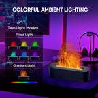 YALEDI Essential Oil Diffuser, Fireplace Flame Fire Oil Diffuser, 150ml - Image 3