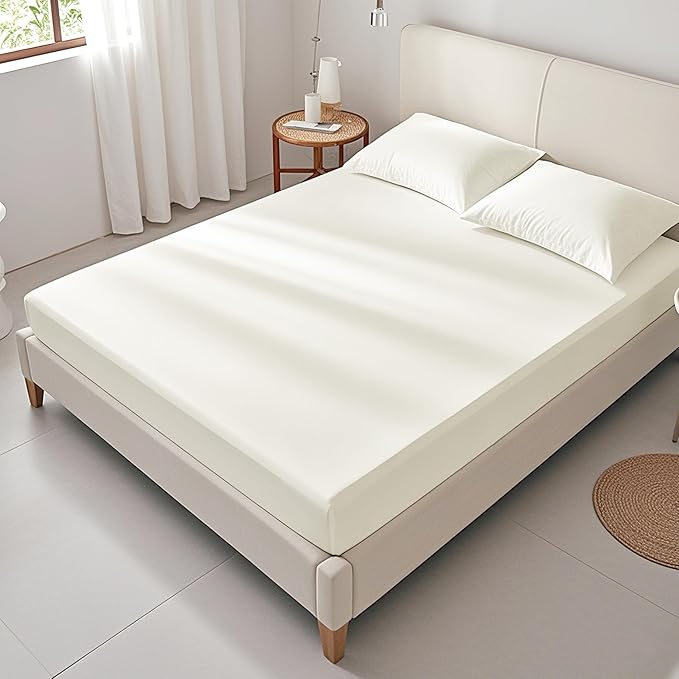 FreshCulture Queen Fitted Sheet Only – Premium Hotel-Quality Fitted Sheet - Image 7