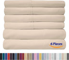 Sweet Home Collection 6 Piece 1500 Supreme Collection Brushed Microfiber Deep - Image 6