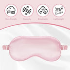 16 Pcs Satin Silk Eye Mask Blackout Sleeping Blindfolds Bulk Smooth Sleep Mask - Image 7