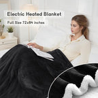 Heated Blanket Electric Blanket Full Size 72''x84'' - Image 8