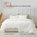 BEDELITE Pintuck Fluffy Twin Comforter Set - Image 8