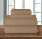 Elegant Comfort Luxury Soft 1500 Premier Hotel Quality 4-Piece Sheet Wrinkle by ELEGANTCOMFORT