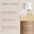 Deep Steep Bubble Bath, Vanilla Coconut, 10 oz – Soothing Soak - Image 5