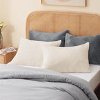 BEDELITE Flannel Pillowcases Standard Set of 2, Super Soft Fleece Pillow Case - Image 8