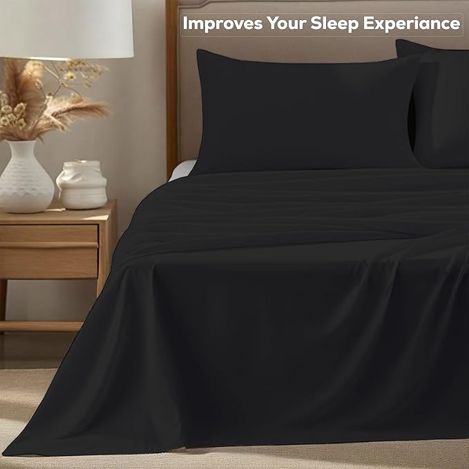 GOLD TEXTILES Full Flat Sheet 24 Pack – Brushed Microfiber Top Sheets - Image 6