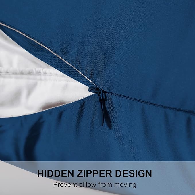 Mulberry Silk Pillowcase for Hair and Skin, Queen Size Cooling Silk Pillow Case - Image 3