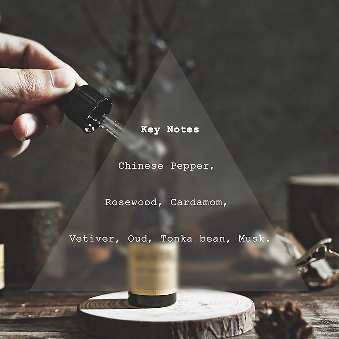 Oud Diffuser Oil, Niche Scent, Luxury Chinese Pepper, Tonka Bean, Musk - Image 3