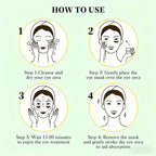 Eakroo 60 PCS Avocado Under Eye Patches, Eye Masks - Image 7