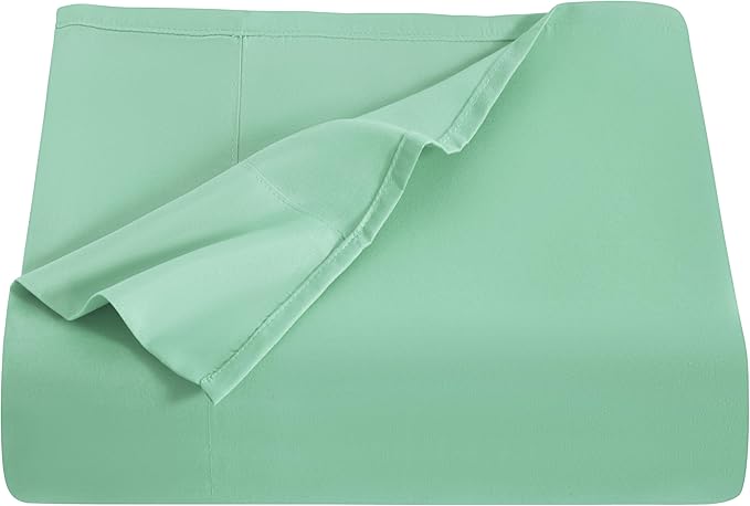 NTBAY California King Flat Sheet Only by NTBAY