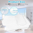 Bath Pillows for Tub, Ergonomic Bathtub Pillow for Head, Neck & Back Support - Image 7
