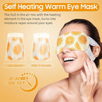 BeHoomi 20Packs Steam Eye Mask, Heated Eye Mask Warm Compress - Image 5