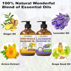 Massage Oil for Massage Therapy, Lymphatic Drainage-Ginger Oil Sore Muscle - Image 7