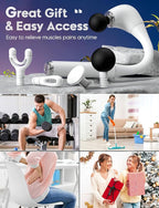 FVZ White Percussion Massage Gun - Image 7