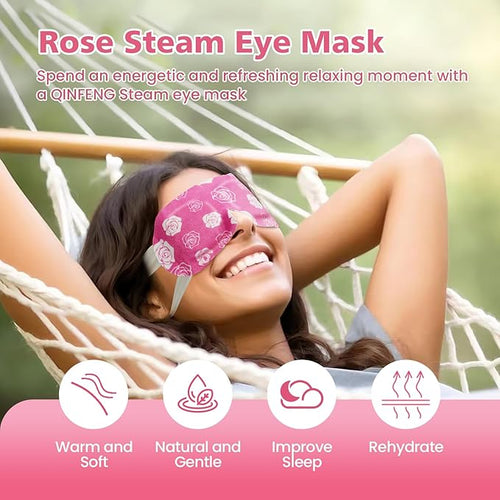 18 Packs Steam Eye Mask for Dry Eyes Self Heating Masks Cornea Care Rest - Image 2