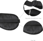 100% Mulberry Silk Sleep Mask Blackout, Cute Natural Sleeping Mask - Image 4