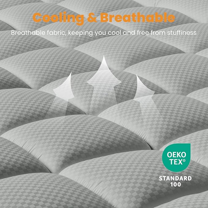 MATBEBY Full Size Mattress Pad - Image 2