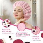 Years calm Waterproof Shower Cap - Image 4