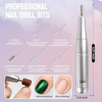 Droyek Electric Nail Drill Portable Nail Drill Professional 45000 RPM 6 Salon - Image 5