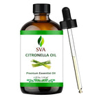 SVA Citronella Essential Oil – 4 Fl Oz – 100% Natural Citronella Oil by SVAORGANICS