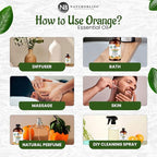 NaturoBliss Organic Sweet Orange Essential Oil, 100% Pure Therapeutic Grade - Image 4