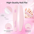 MelodySusie Nail File Kit, Professional Manicure Pedicure Supplies - Image 5