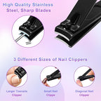 ANRUI Manicure Kit Nail Clippers Set Pedicure Kit, 12 Pieces Professional - Image 5