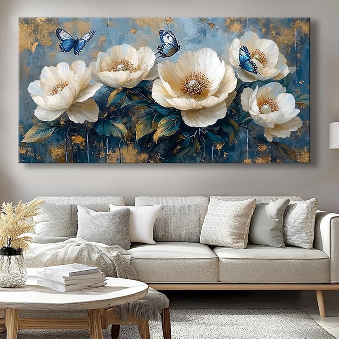 Flowers Canvas Wall Art - Image 7