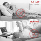 NOWWISH Heating Pad for Back Pain Relief & Period Cramps, 33x17 Inches Large - Image 7