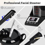 Hair Steamer 2 in 1 Face Steamer, Ozone Facial Steamer, Portable Tabletop - Image 3