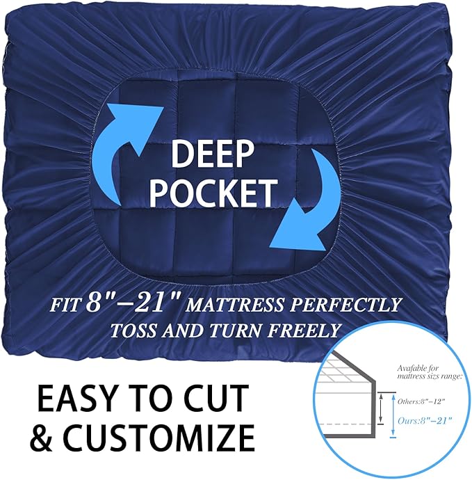 CYMULA King Size Mattress Topper - Image 6