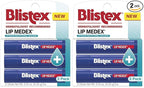 Blistex Lip Medex Stick, 0.15 oz Each, Advanced Hydration, Medicated Relief by BLISTEXLIPCARE