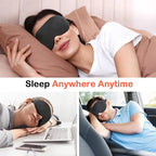 INNELO Sleep Mask for Side Sleeper, Eye Mask Sleeping Women Men, 100% Light - Image 7