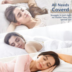 CozyLux Pillows Standard Size Set of 4, Soft Supportive 3D Down Alternative Bed - Image 8