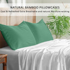 Kamas Oversized Bamboo Pillowcase Set of 2 | 100% Naturally Grown | Ultra Soft - Image 2