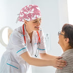 Scrub Cap with Hair Scrunchy, Ponytail Holder Surgical Cap - Image 6