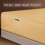 Elegant Comfort Luxurious 1500 Premium Hotel Quality Microfiber 4-Piece Sheet - Image 5