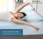 Royale Linens 400 Thread Count 100% American Grown Cotton Fitted Sheet Full Size - Image 7