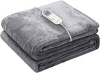 Wapaneus Heated Blanket Electric Throw 72" x 84" Full Size by Wapaneus