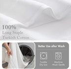 Madison Park Turkish Bath Towel Set 100% Cotton Bath Towel 600GSM Oversized - Image 5
