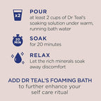 Dr Teal's Salt Soak with Pure Epsom Salt, Nourish & Protect with Coconut Oil - Image 6
