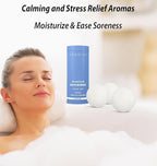 Magnesium Bath Bombs Post Workout Recovery Sore Muscles Tension Epsom Salt - Image 2