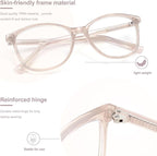 Madison Avenue TR90 Blue Light Blocking Glasses Anti Eyestrain UV Glare Blue - Image 3