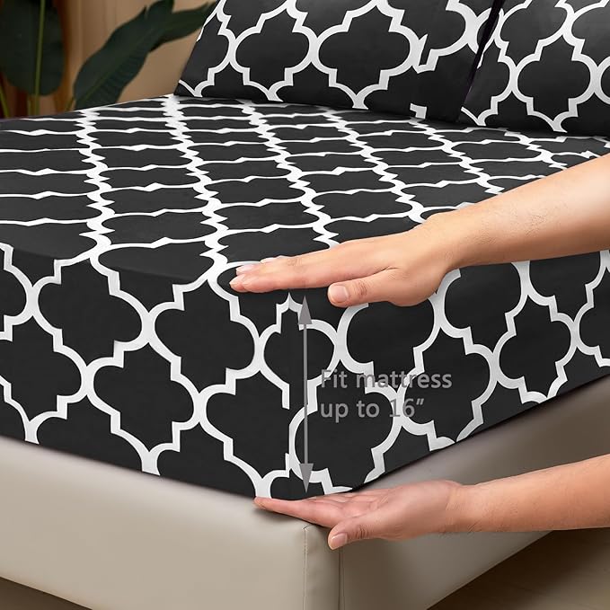 Mejoroom King Bed Sheet Set - Image 3