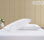 Lane Linen King Size Pillows Set of 2 - Image 3