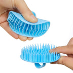 2Pack Hair Scalp Exfoliator Brush Dandruff Cleaning Brush, Flexible Scalp - Image 3