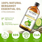 EUQEE Bergamot Essential Oil 118ml Pure Bergamot Oil - Image 2