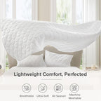 Comfort Spaces King Quilt Set Modern Reversible Ogee Coverlet King Bedding Set - Image 3