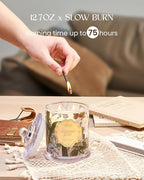 M&SENSE Lavender Scented Soy Candle - Image 7